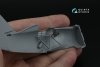 Quinta Studio QD48445 I-153 3D-Printed coloured Interior on decal paper (ICM/Hasegawa) 1/48